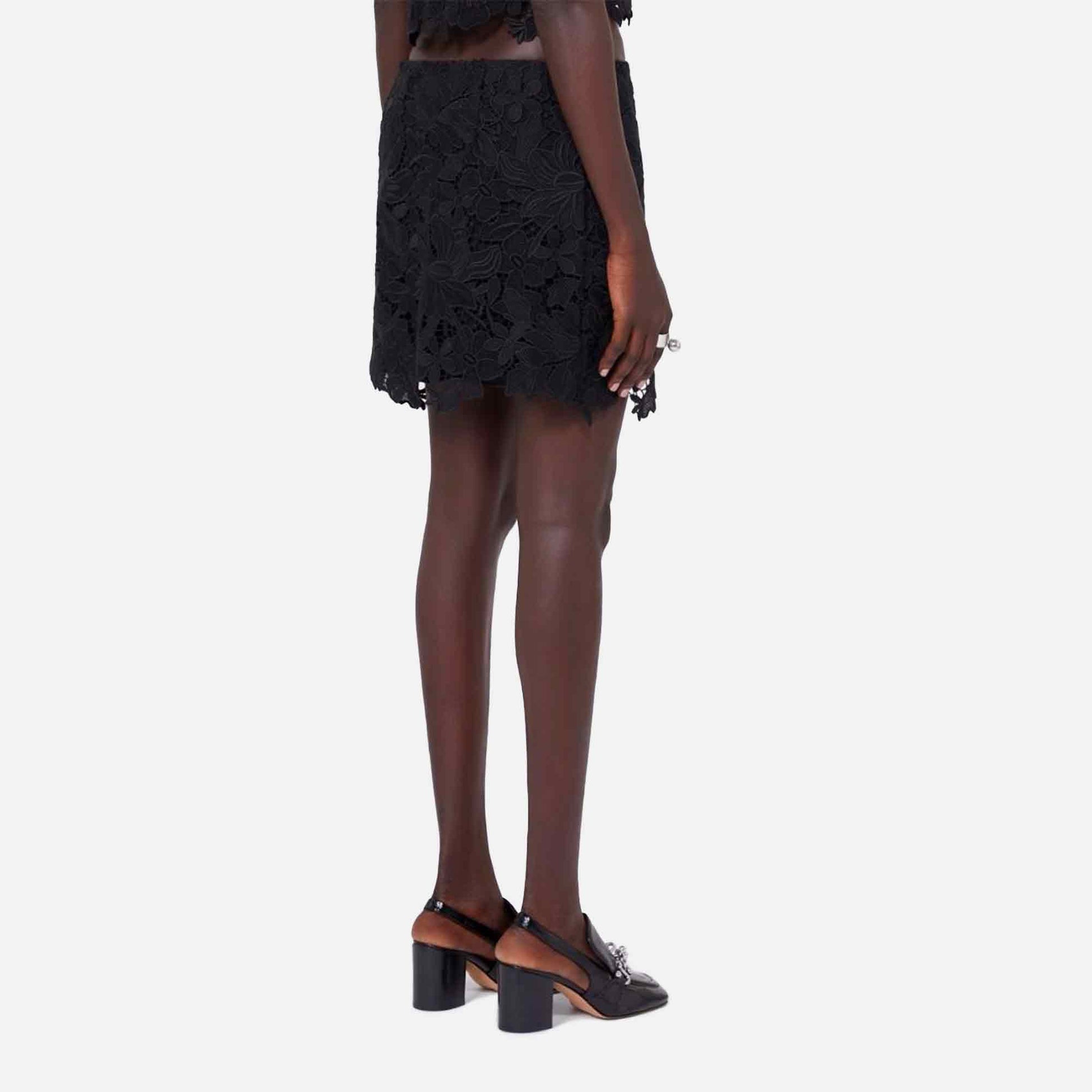 Bora Lace Skirt Black