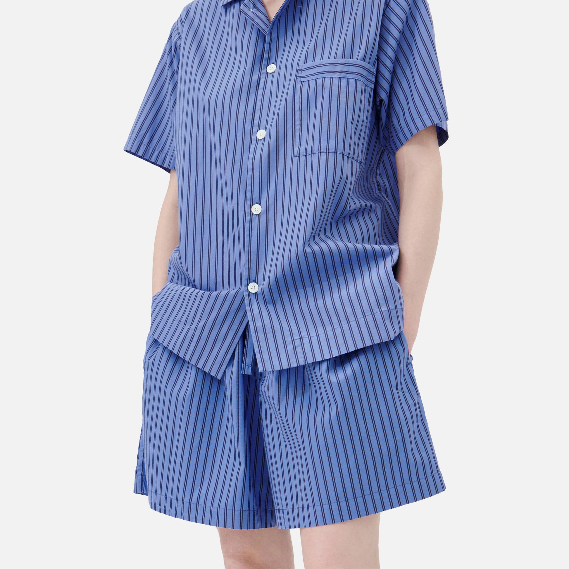 Poplin Shorts Boro Stripes