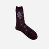 Botanical Socks Dark Brown