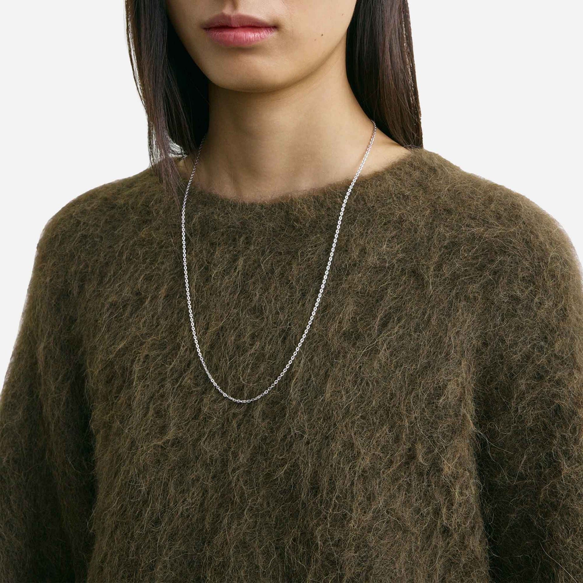 Boxy Alpaca Knit Pepper