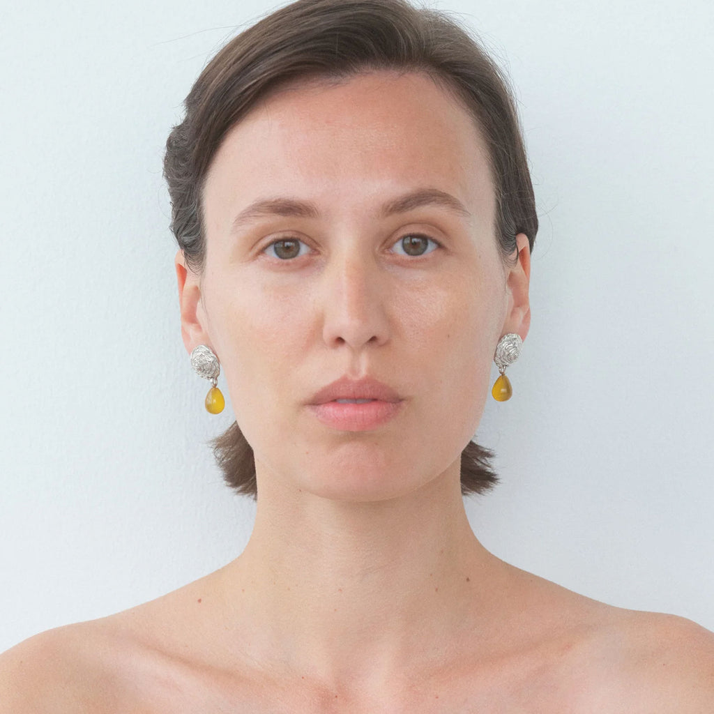 Breton Earrings Sunflower