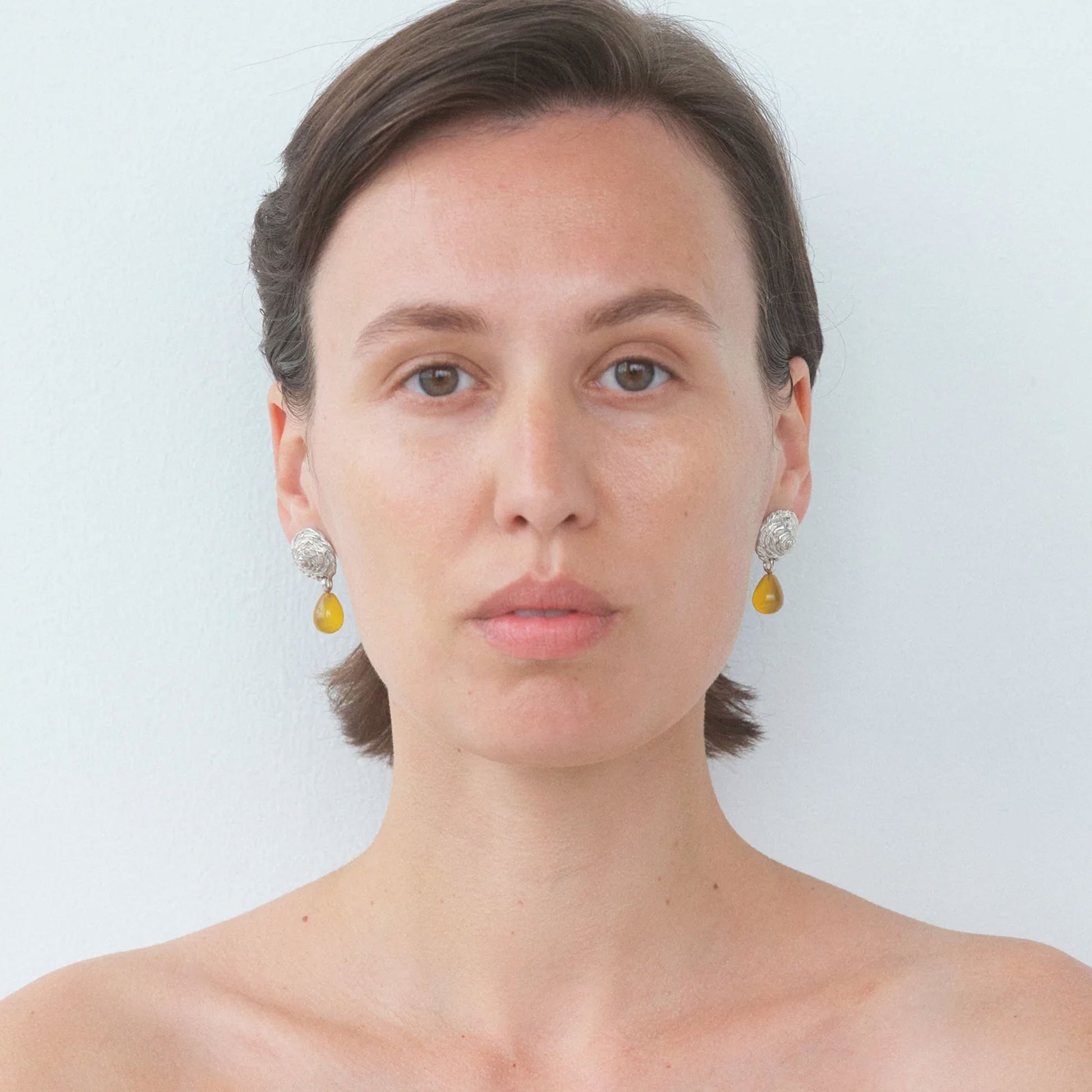 Breton Earrings Sunflower
