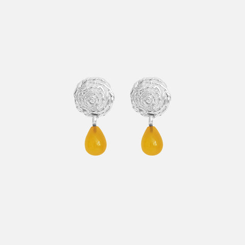 Breton Earrings Sunflower