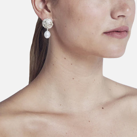 Breton Pearl Earrings