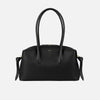 Brioche Duffle Bag Grained Leather Black