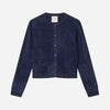 Women's Brushed O-Cardigan Navy