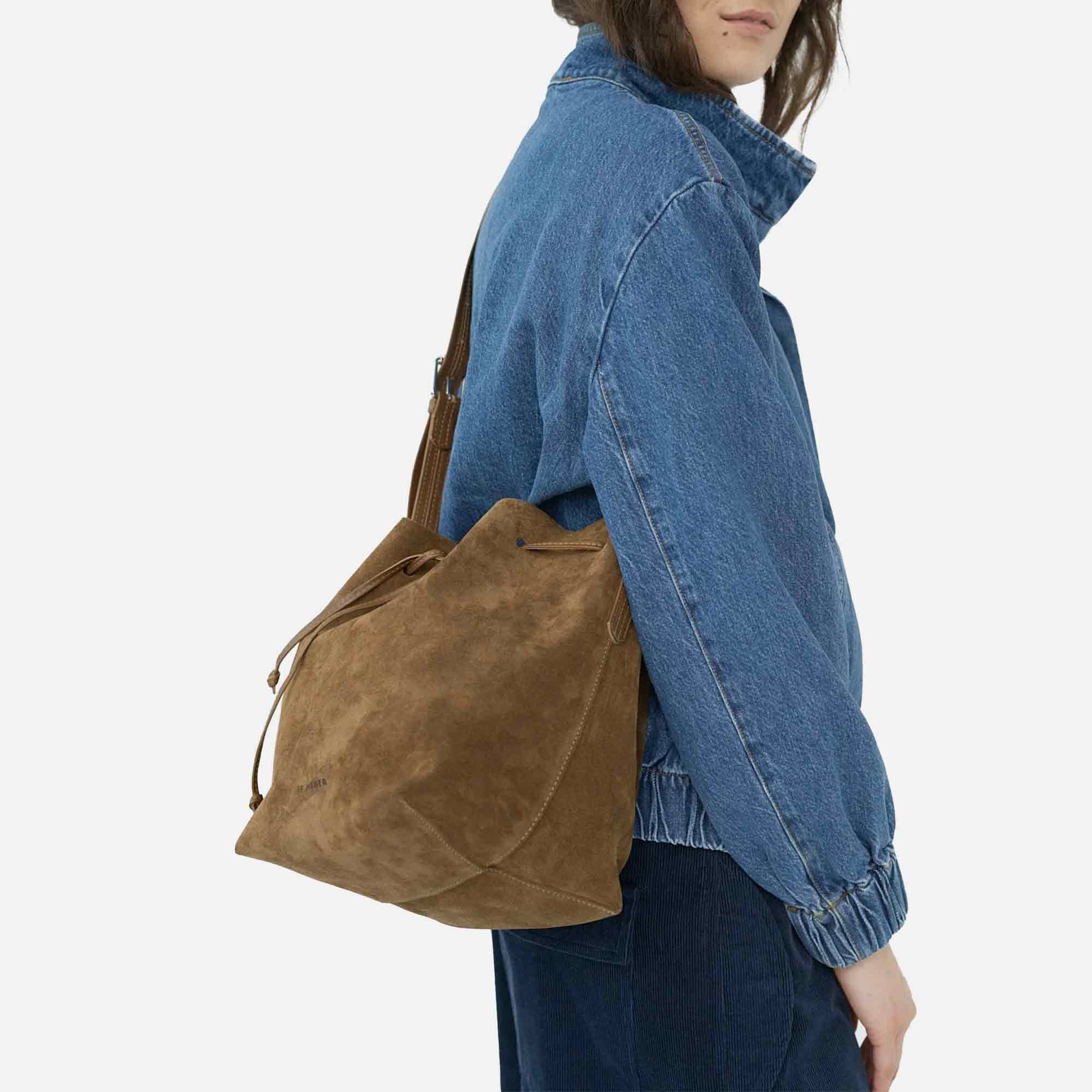 Bucket Bag Brown Crosta