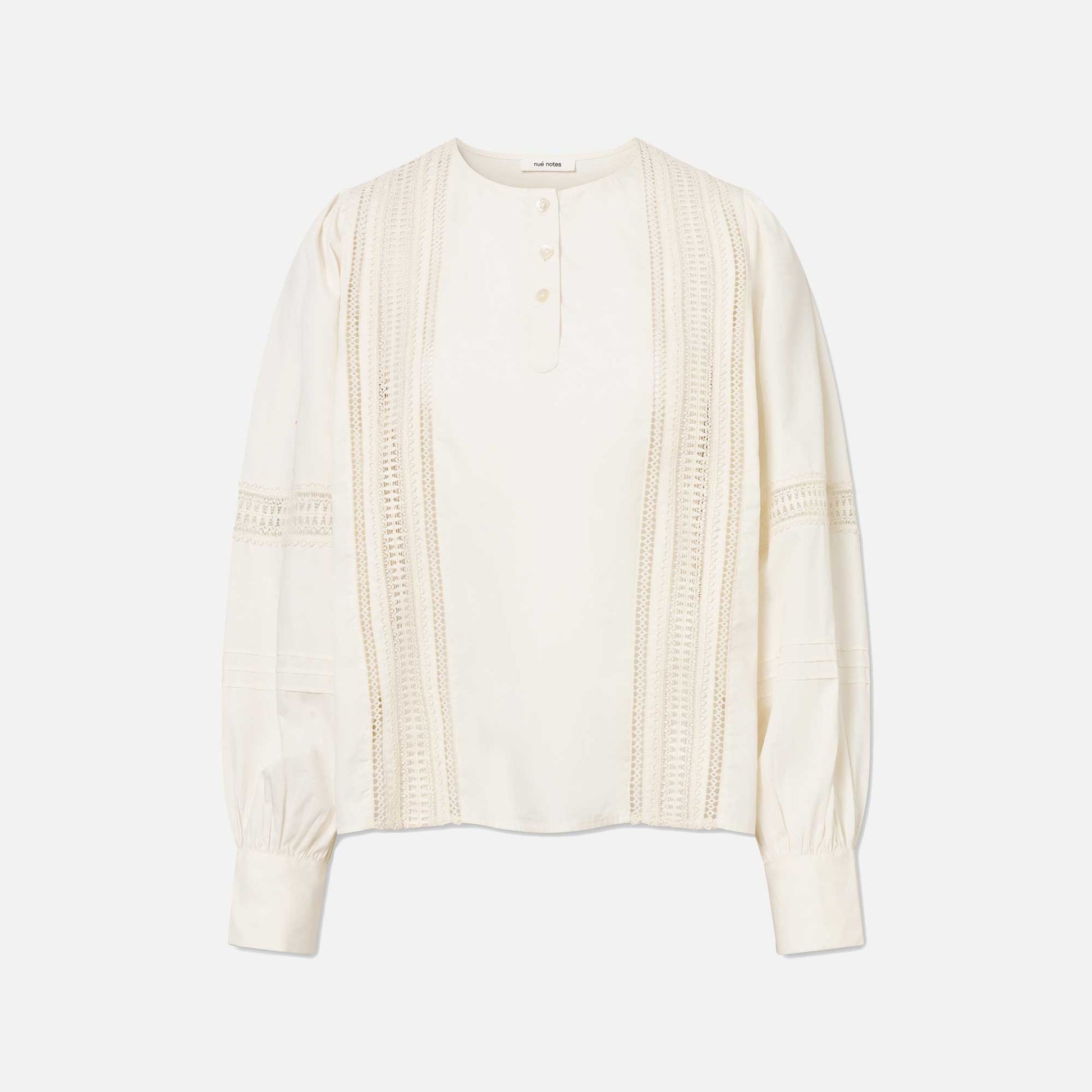 Budapest Blouse Egret