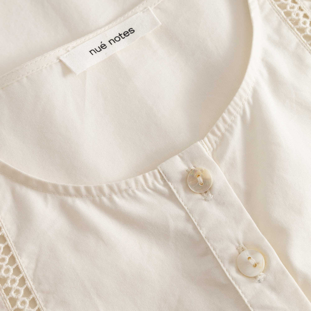 Budapest Blouse Egret