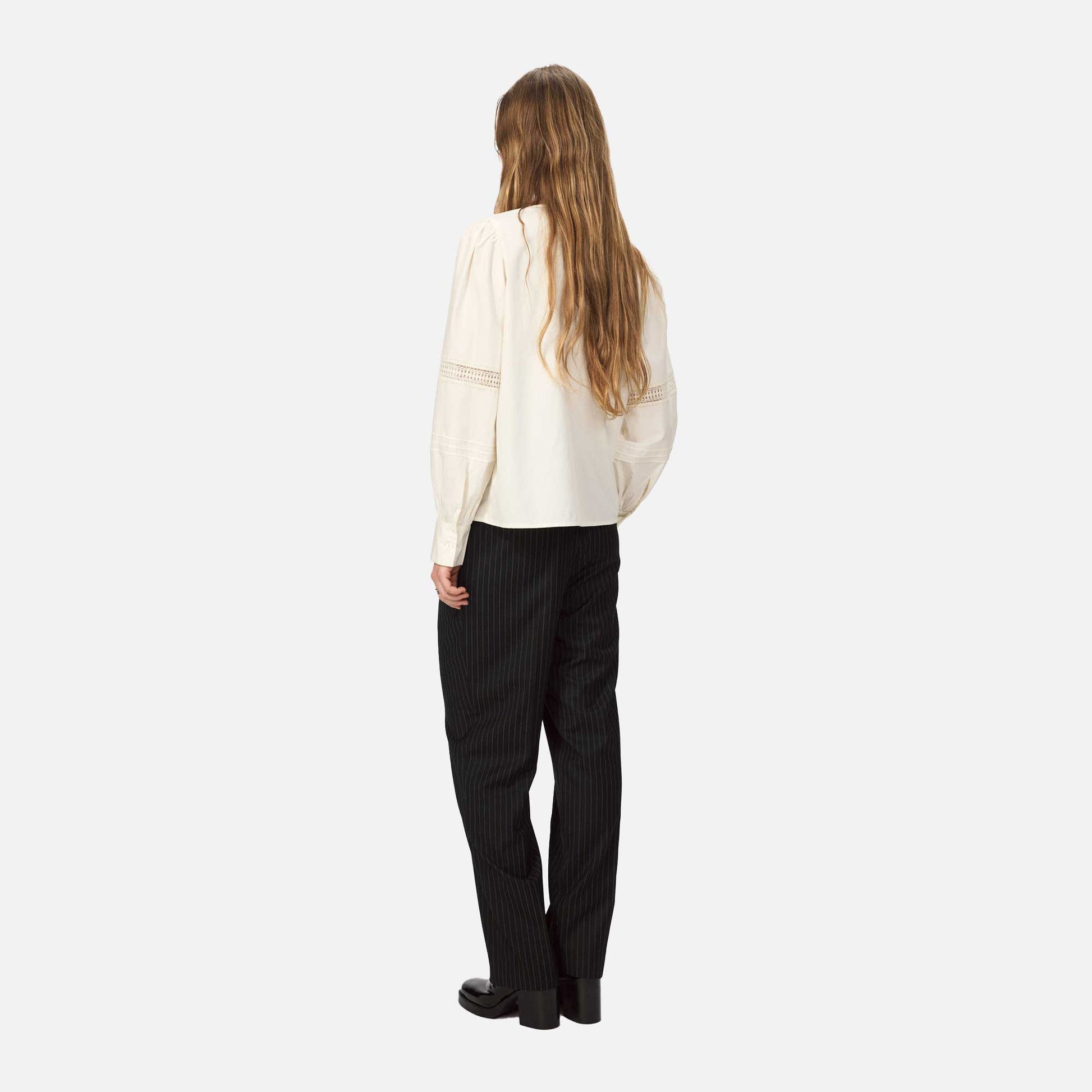 Budapest Blouse Egret