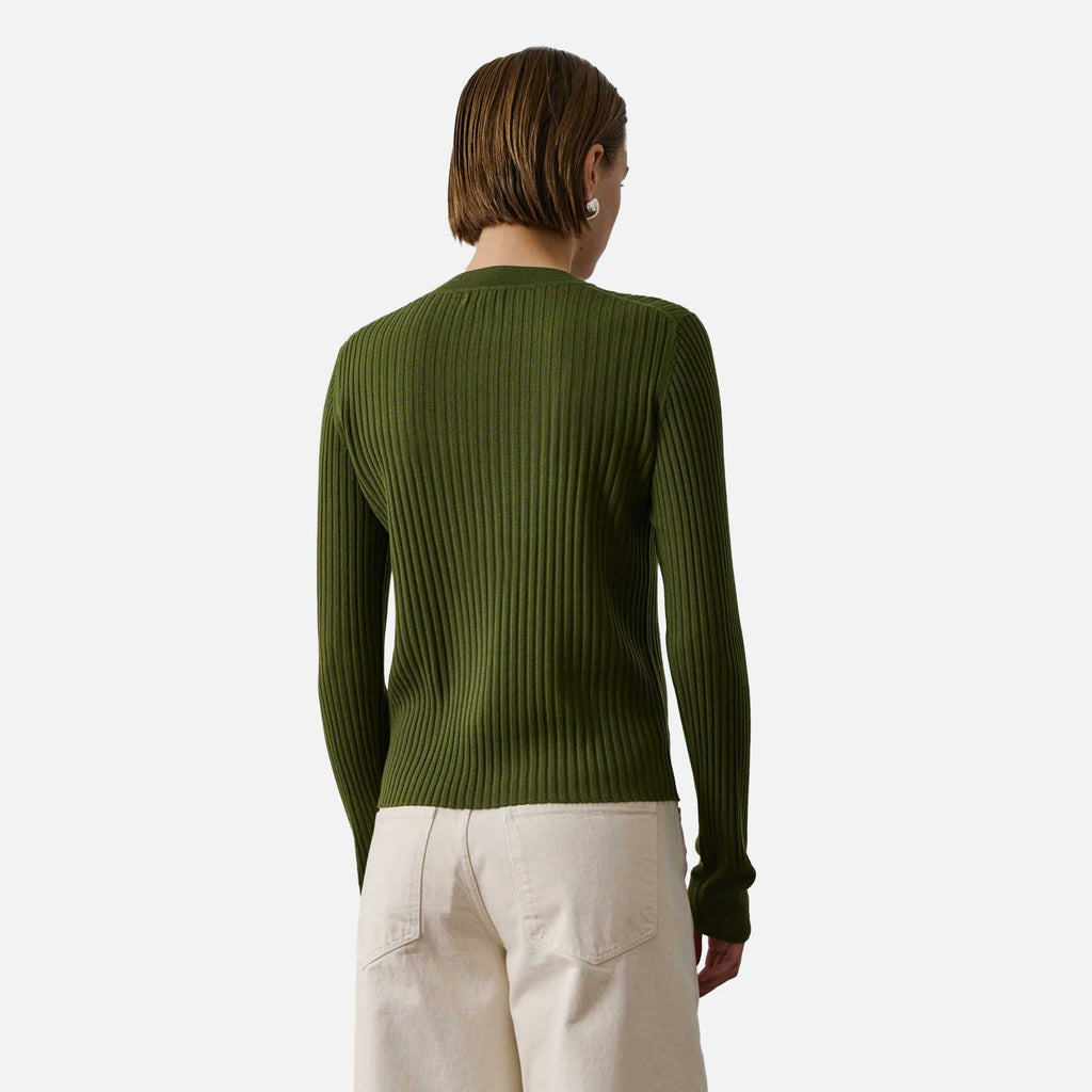 Buffalo Pullover Vert Olive