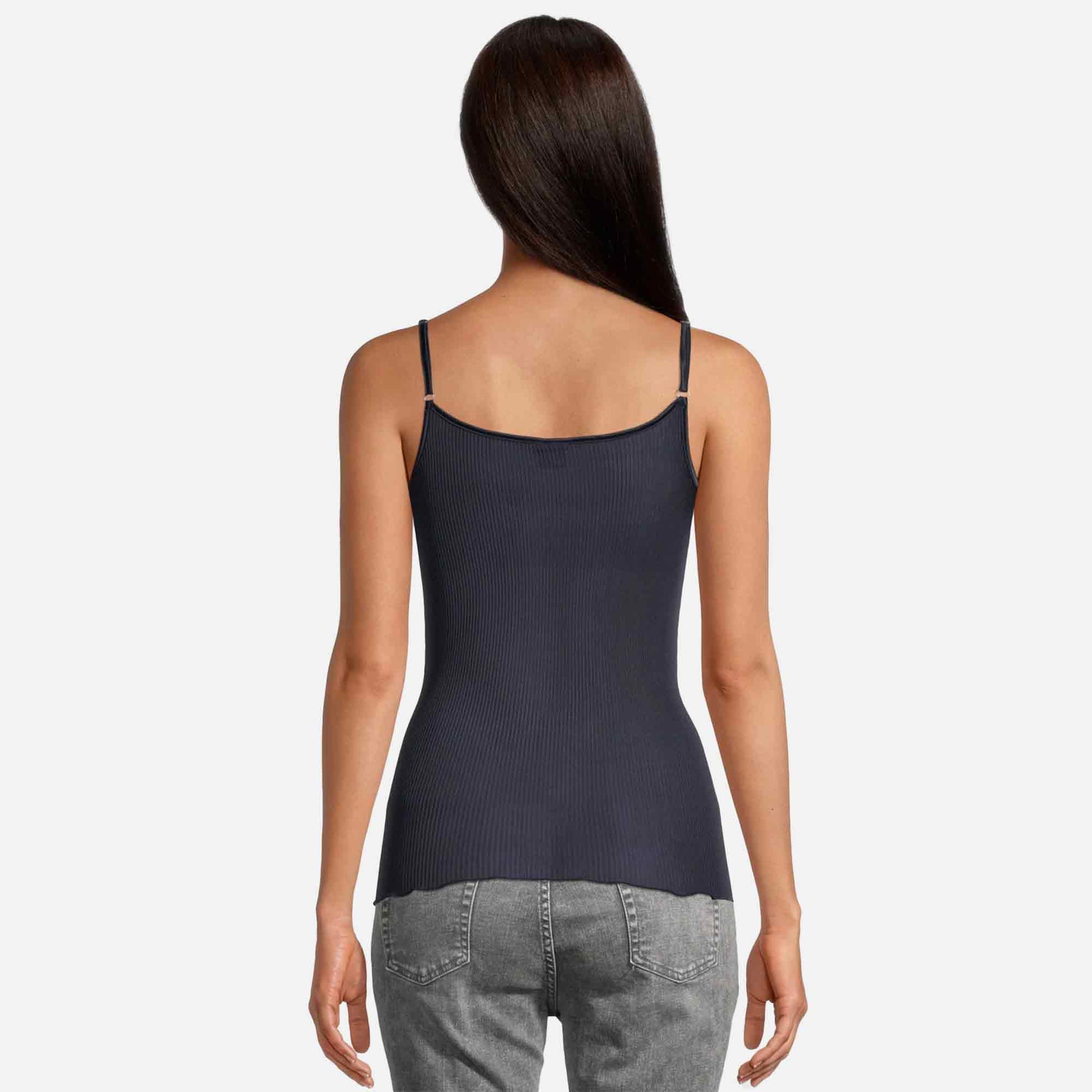 Cami Top Silk Rib Blue