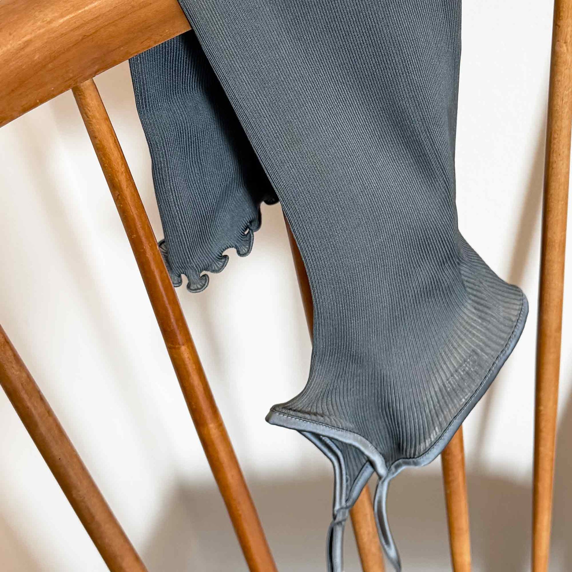 Cami Top Silk Rib Dusty Blue