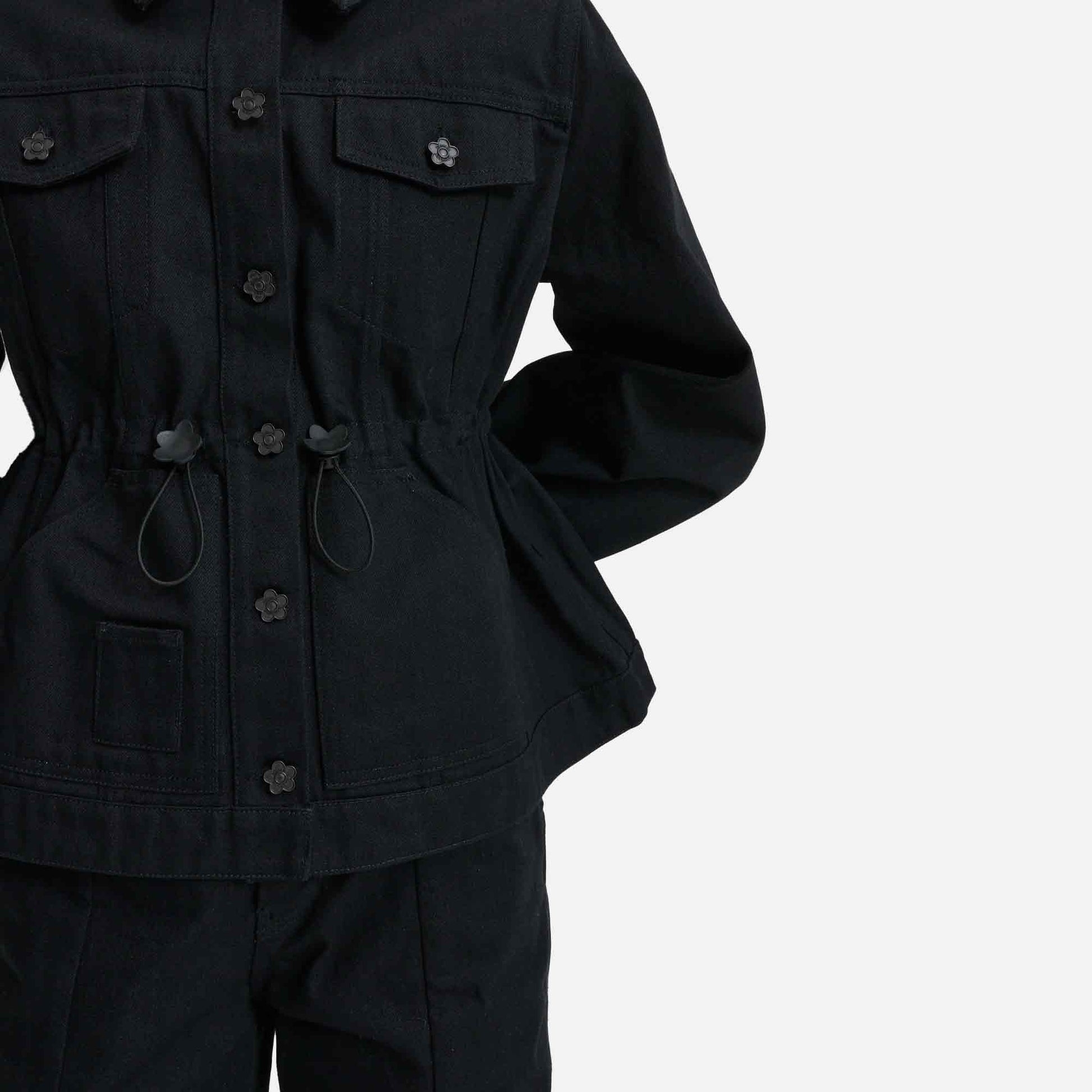 Candida Denim Jacket Black