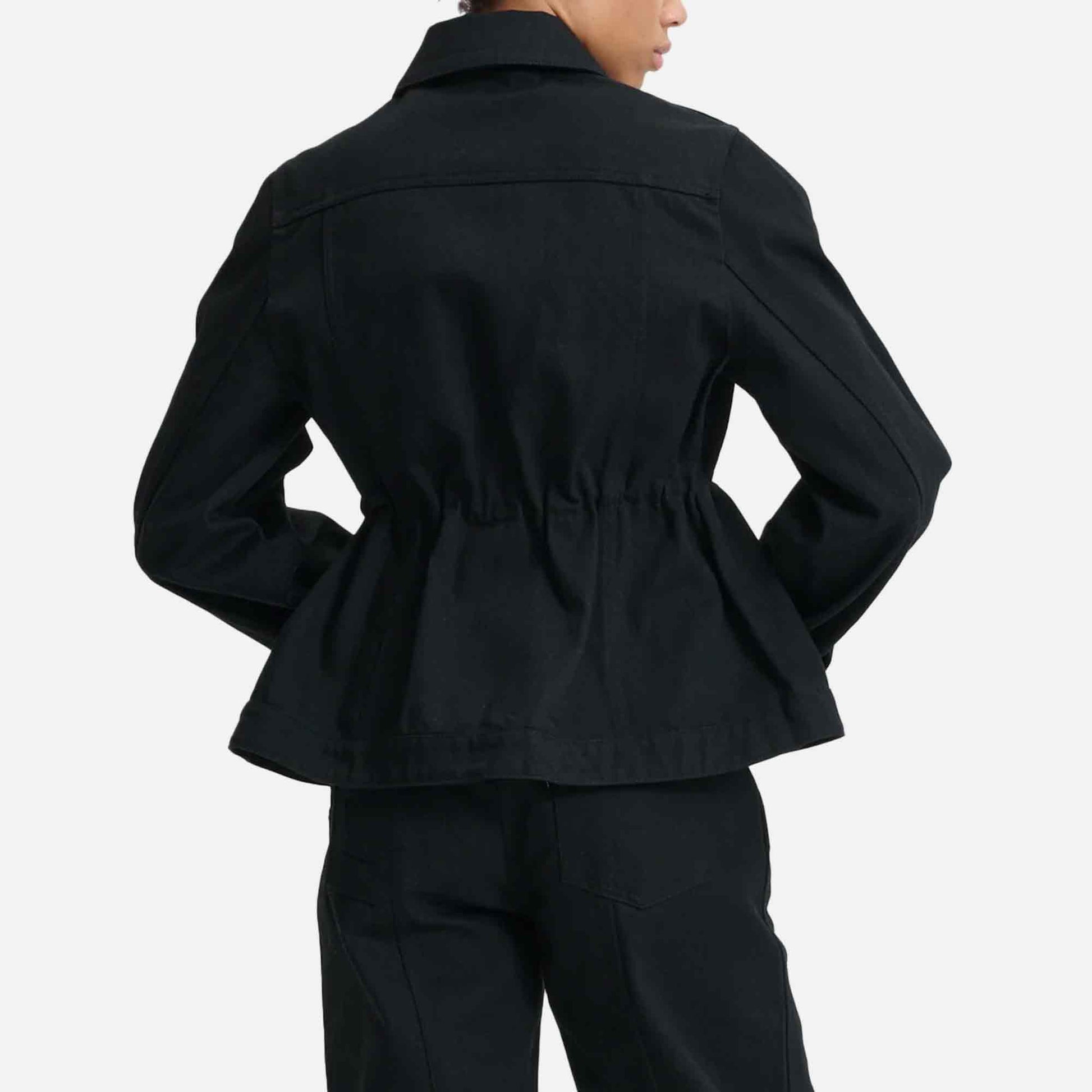 Candida Denim Jacket Black