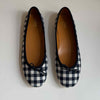Capri Ballerina Check Navy