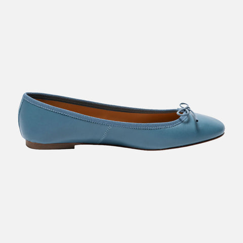 Capri Ballerina Nappa Blue Moon