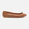 Capri Ballerina Nappa Chestnut
