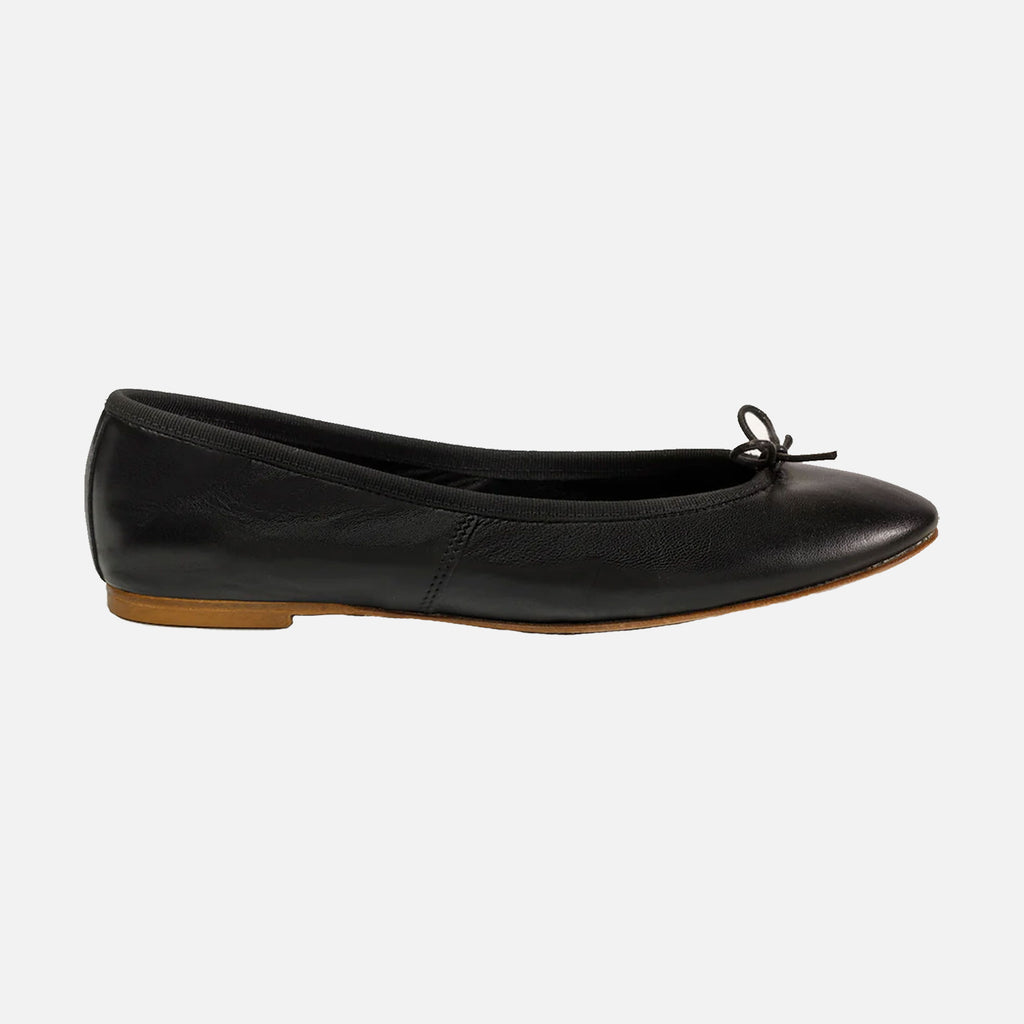 Capri Ballerina Nappa Nero