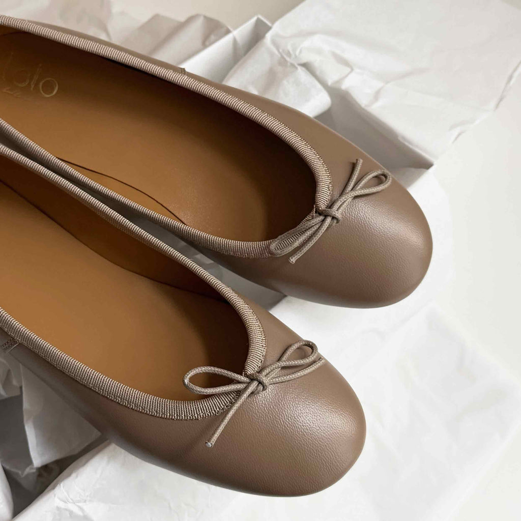 Capri Ballerina Nappa Tortillia/LAMA