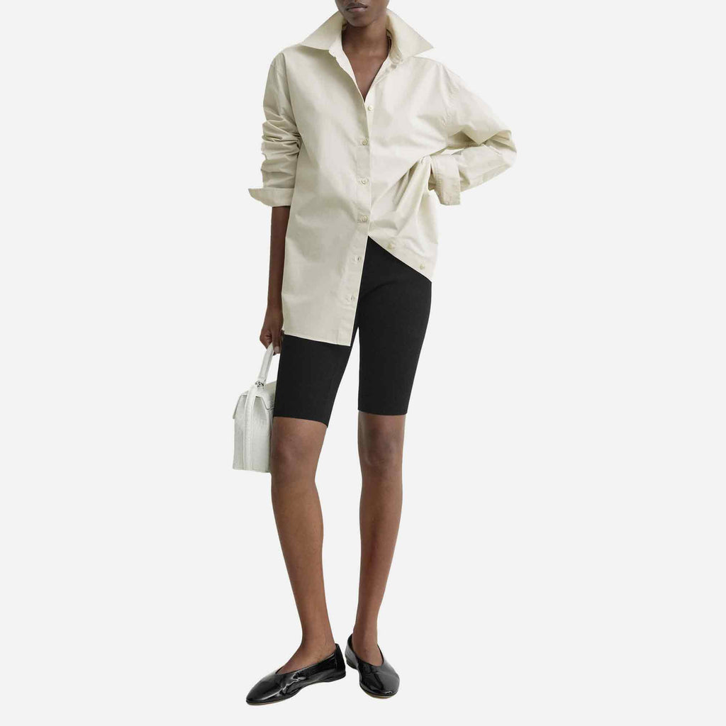 Capri Knit Shorts Black