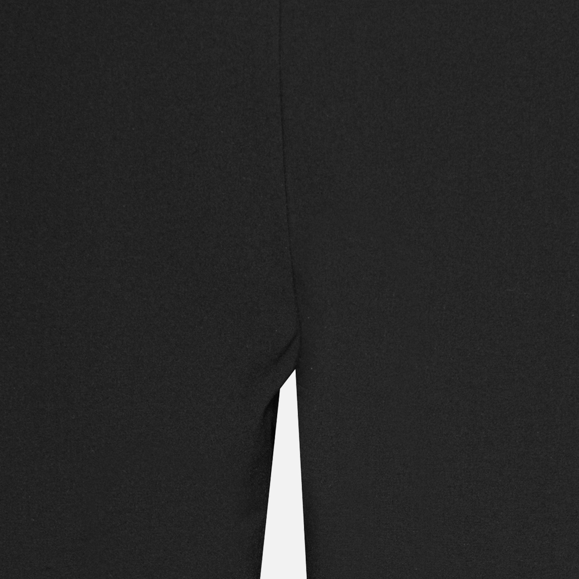 Capri Ruffle Pants Black