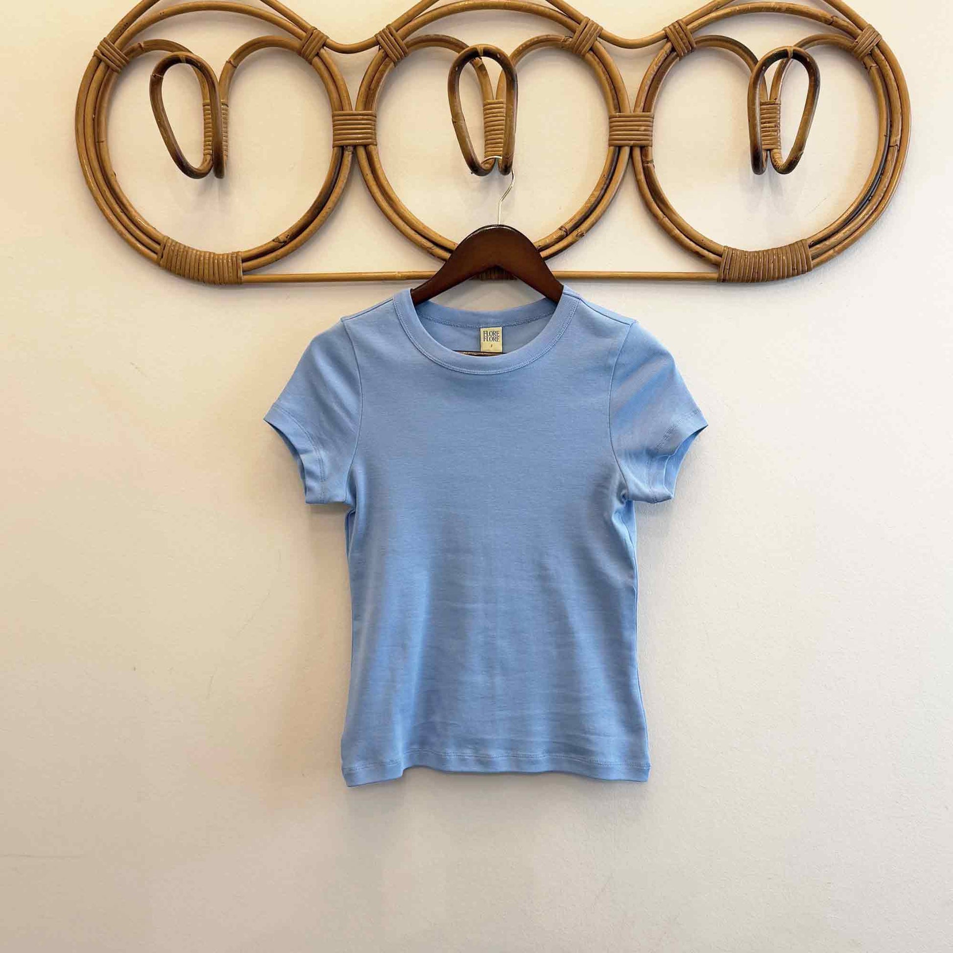 Car Baby Tee Baby Blue