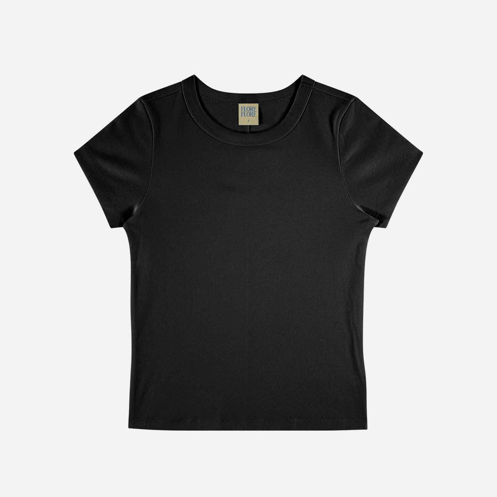 Car Baby Tee Black