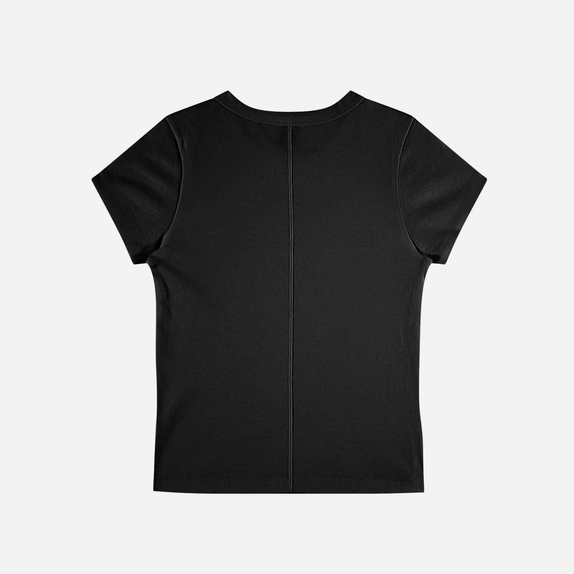 Car Baby Tee Black