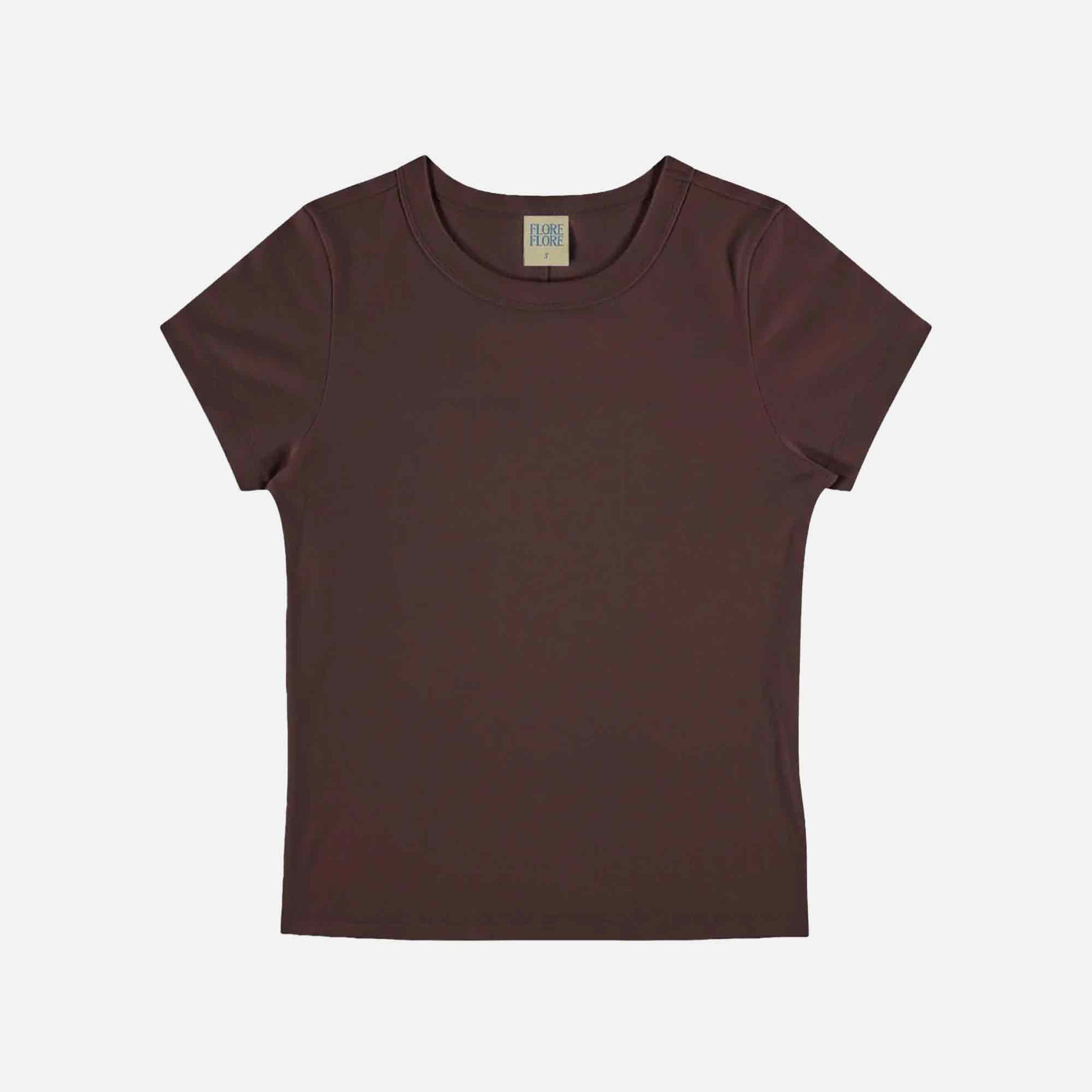 Car Baby Tee Choco Plum