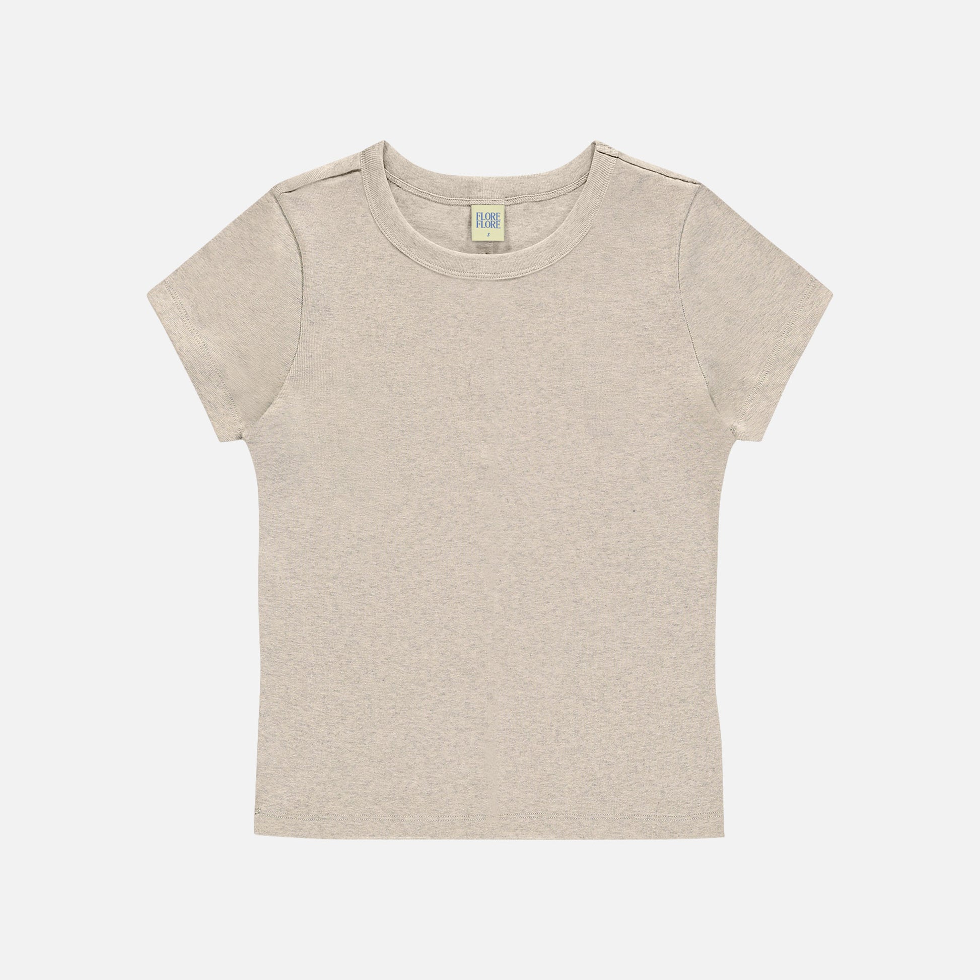 Car Baby Tee Heather Grey