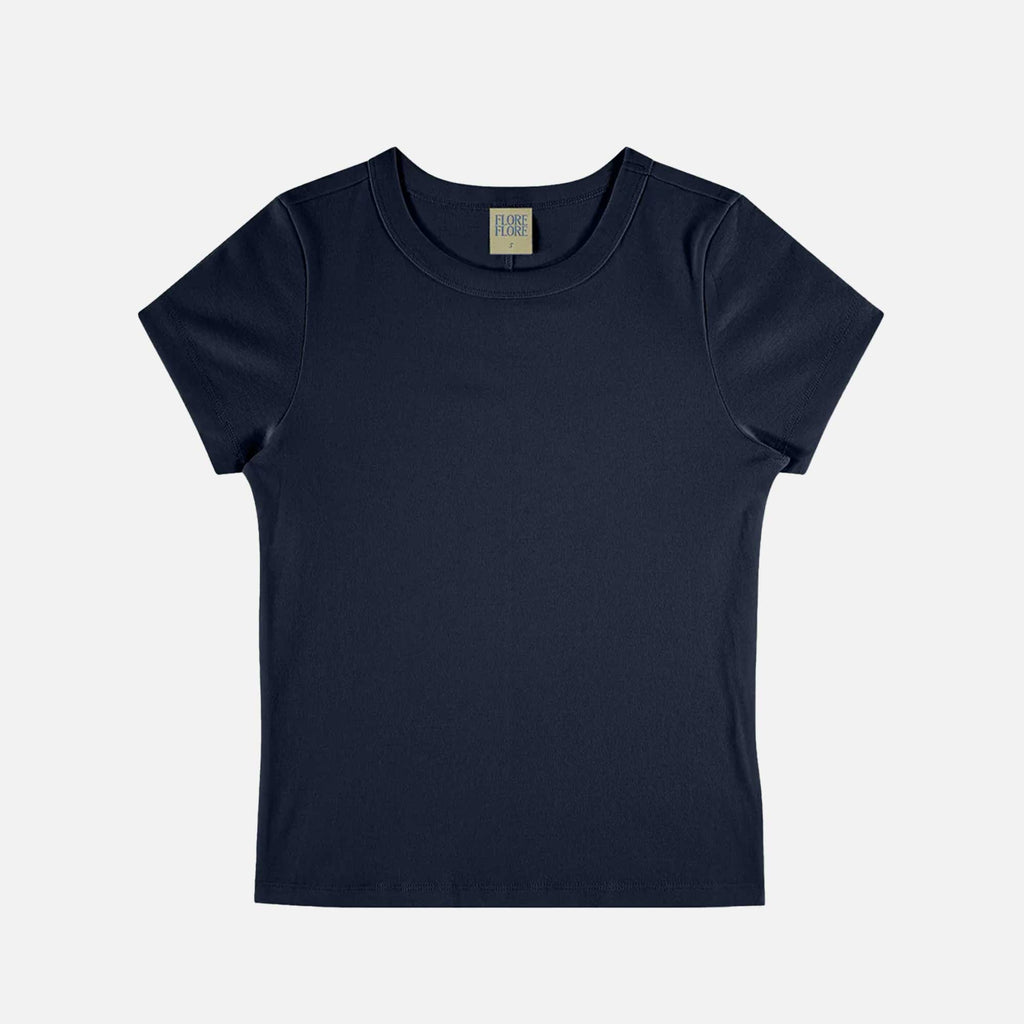 Car Baby Tee Navy