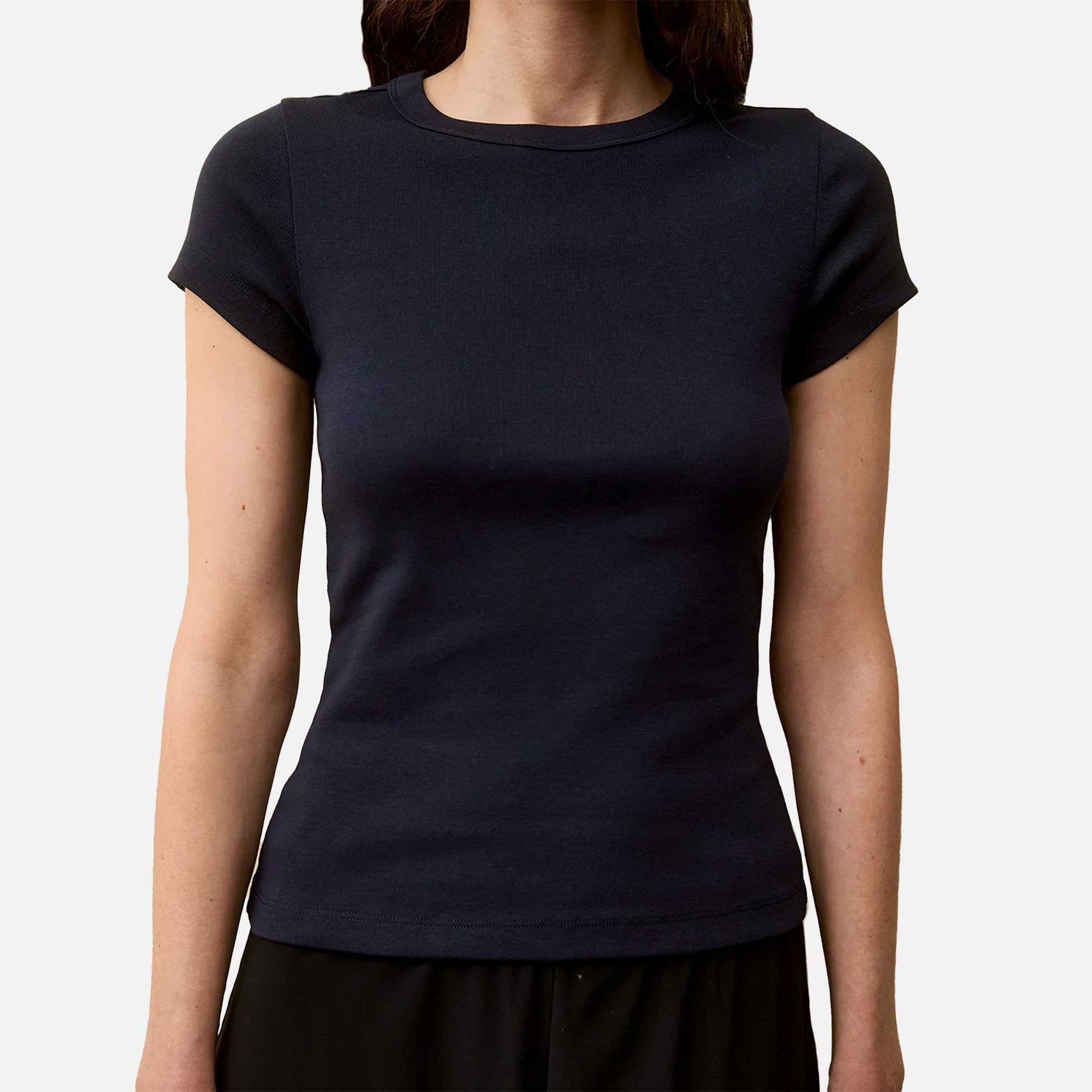 Car Baby Tee Navy