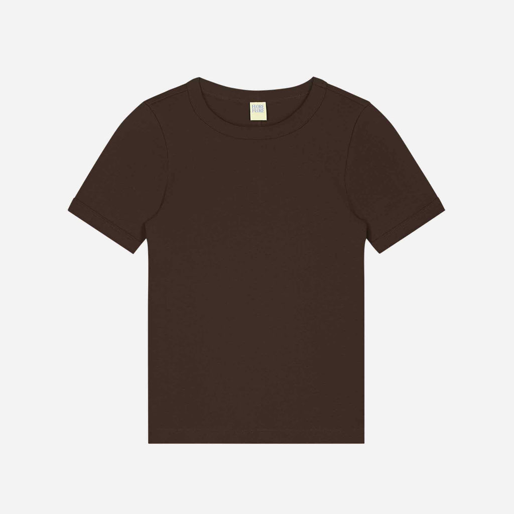 Car Tee Dark Brown