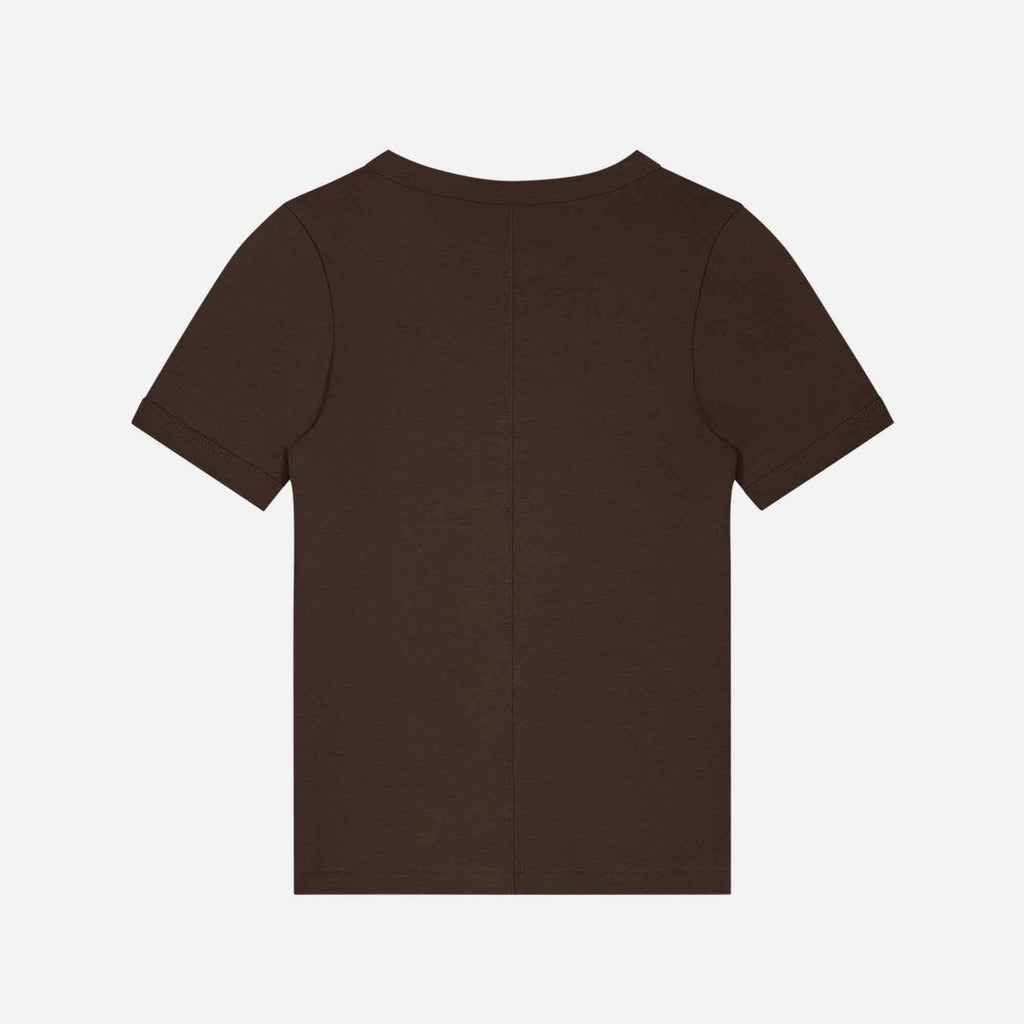 Car Tee Dark Brown