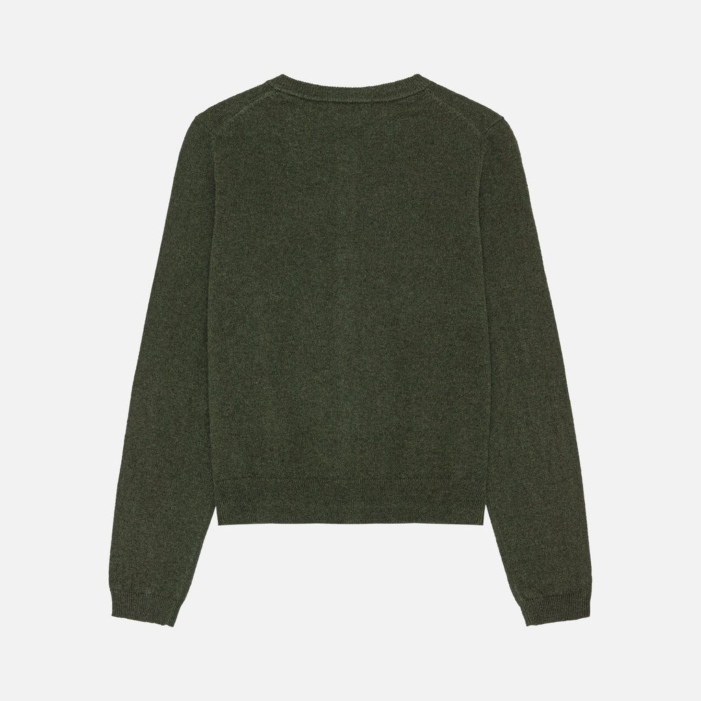 Carl Cardigan Moss Green