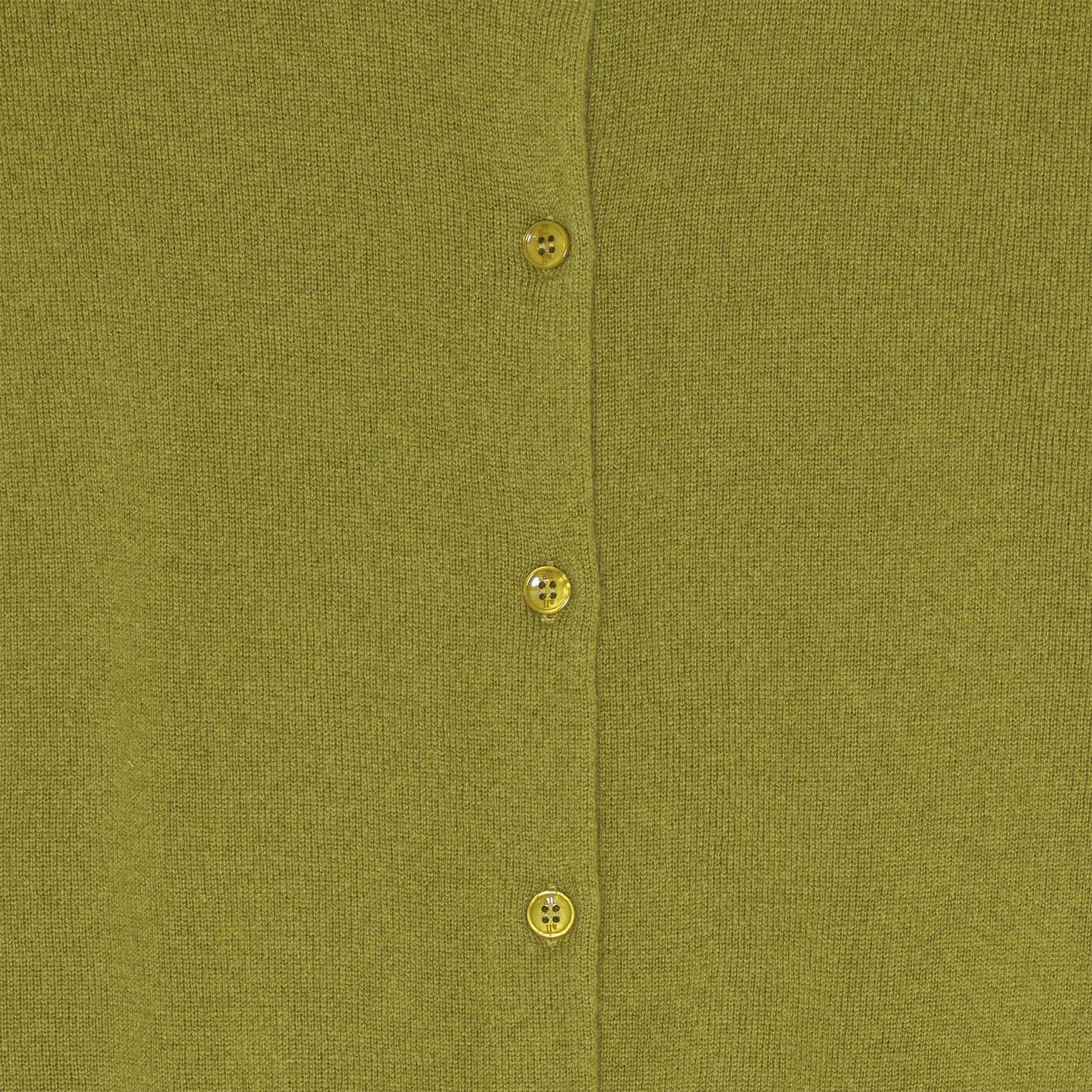 Carl Cashmere Cardigan Pickle Green