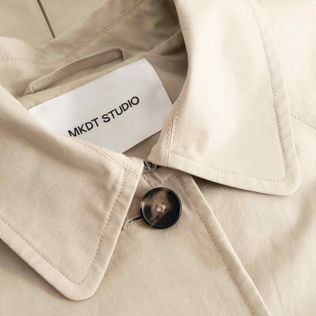 Caro Half Panama Coat Stone