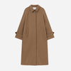 Caro Two Layered Wool Coat Praline