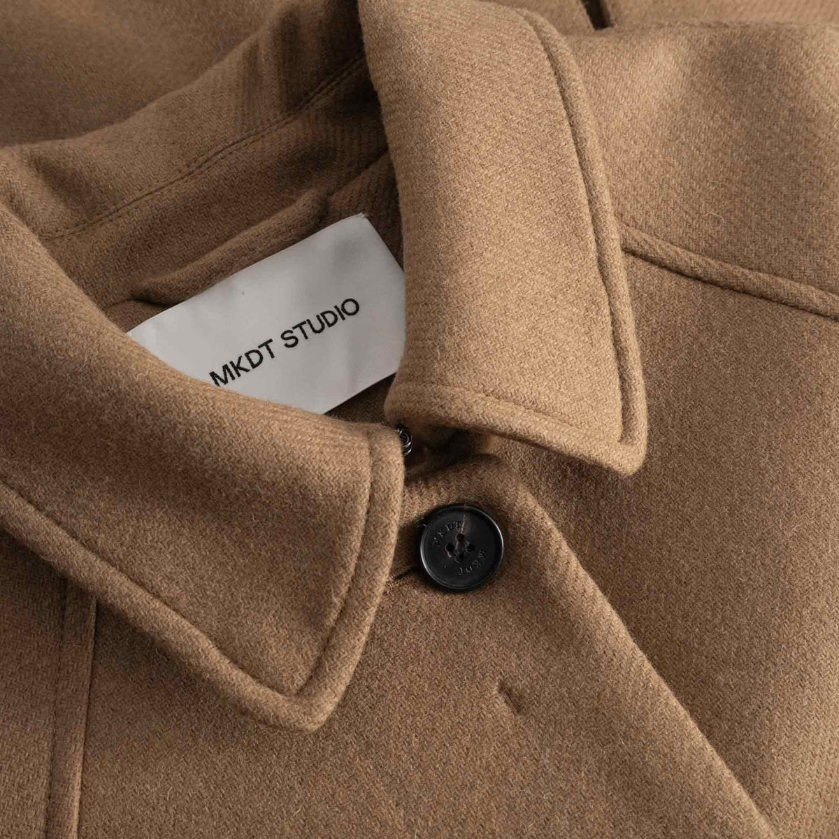 Caro Two Layered Wool Coat Praline