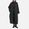 Caro Two Layered Wool Coat Dark Grey
