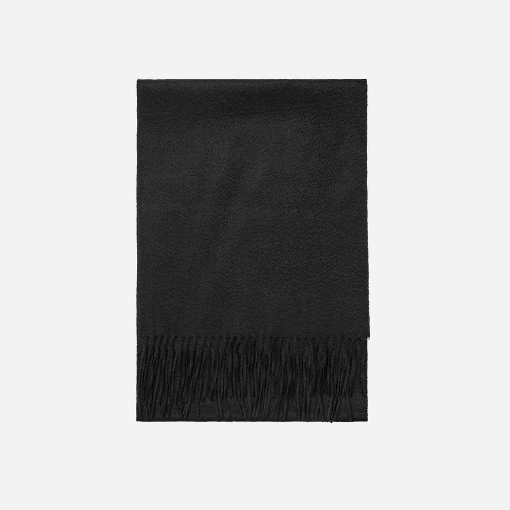 Cashmere Woven Scarf Black