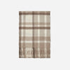 Cashmere Woven Scarf Checked Sand