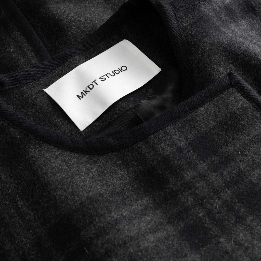 Caspia Coat Check Black