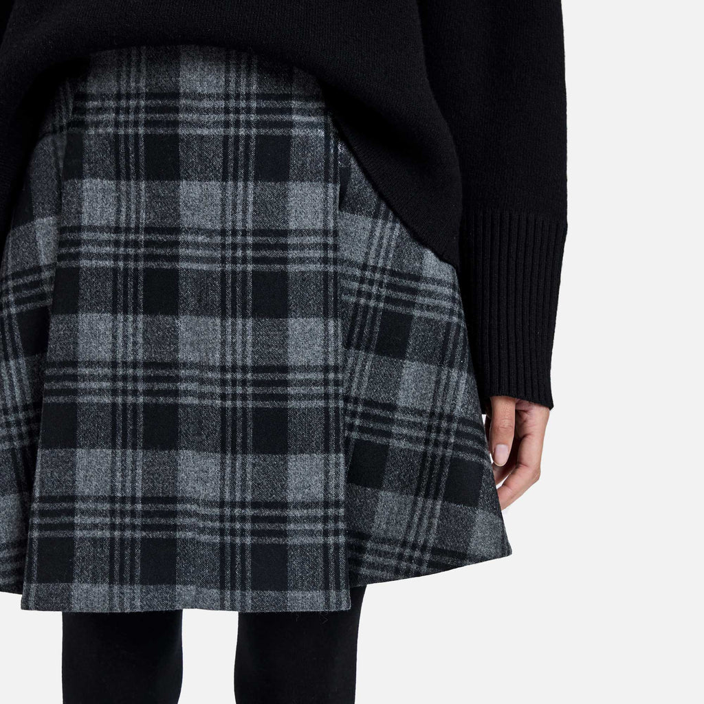Cassia Skirt Grey Multi