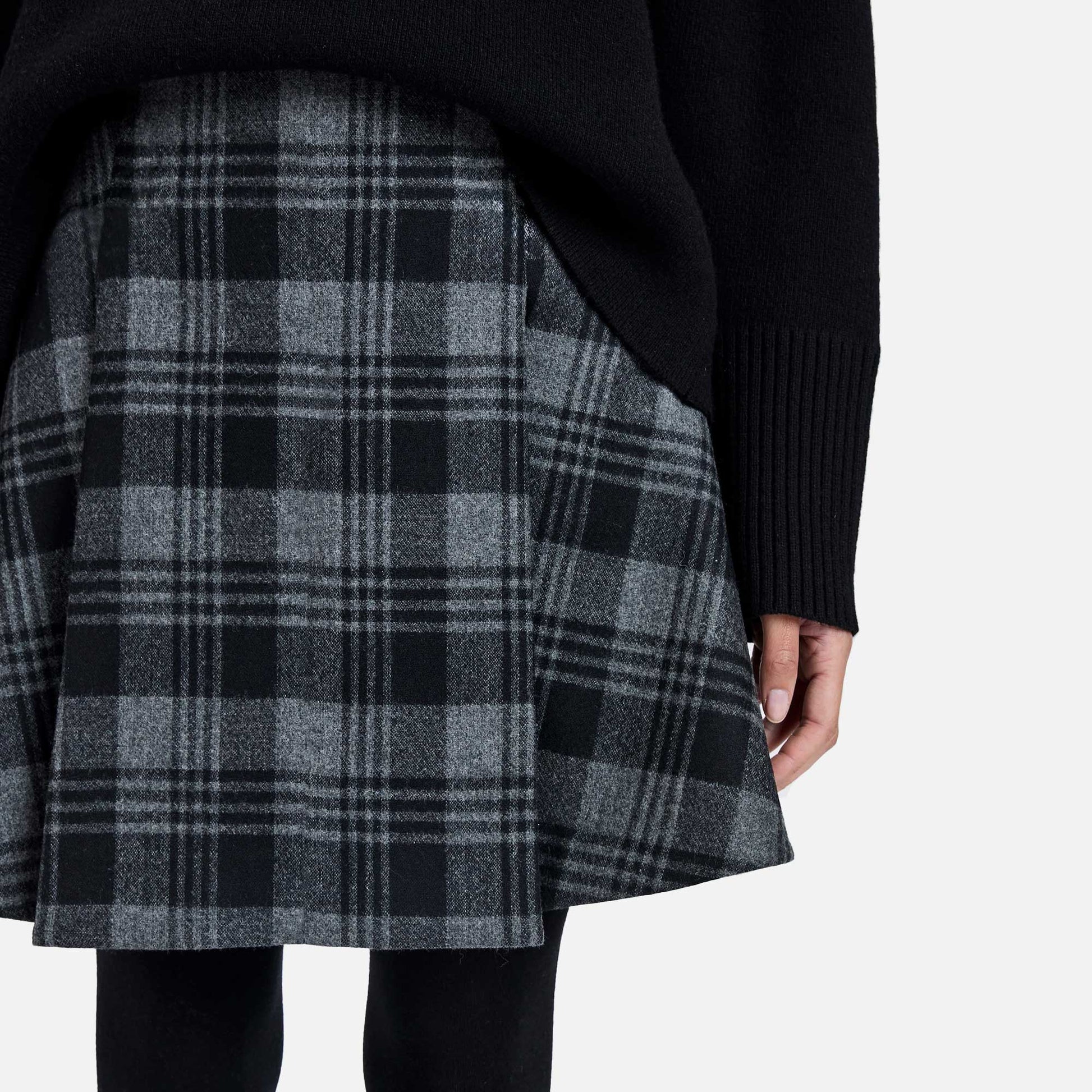 Cassia Skirt Grey Multi