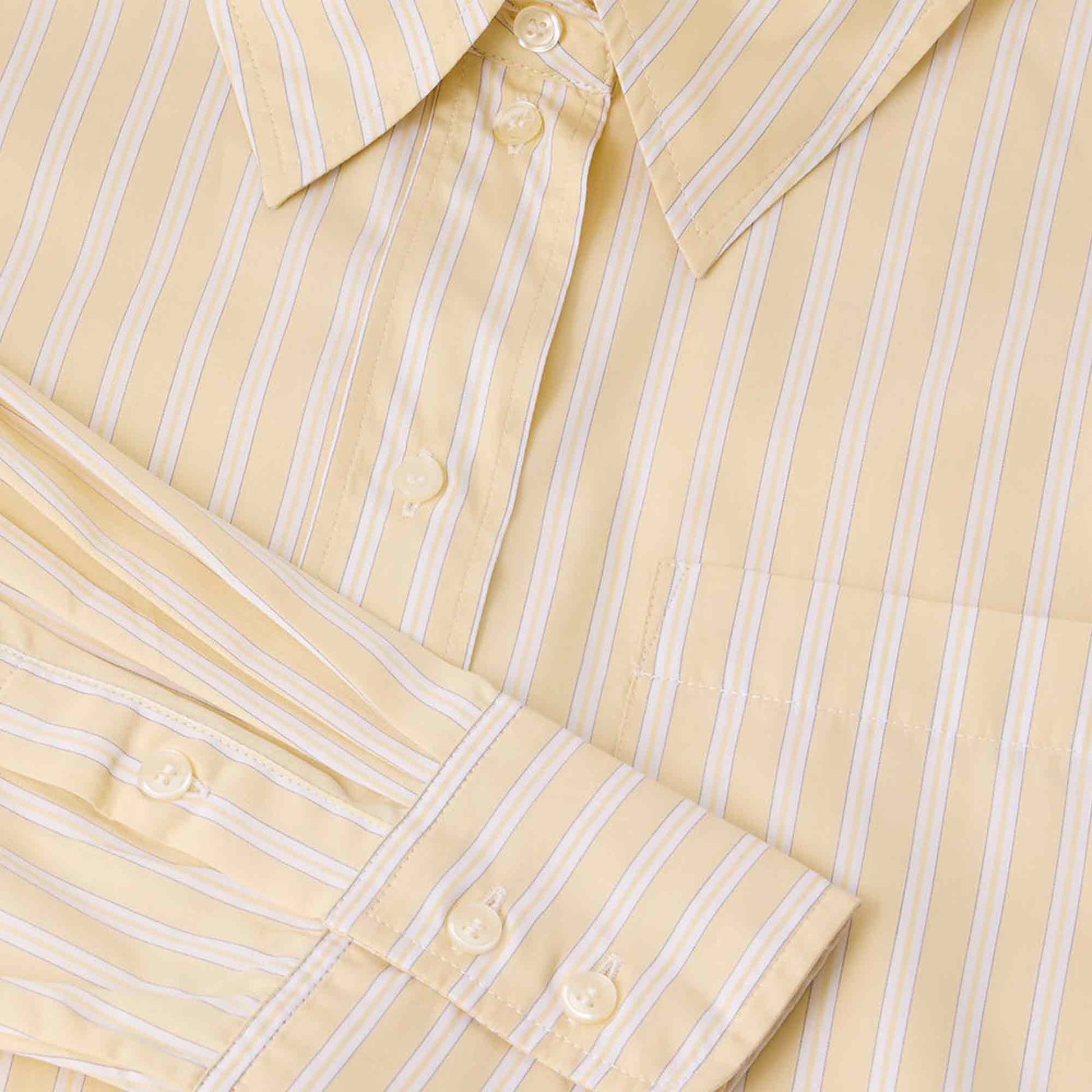 Carlotta Shirt Jaune/Ecru