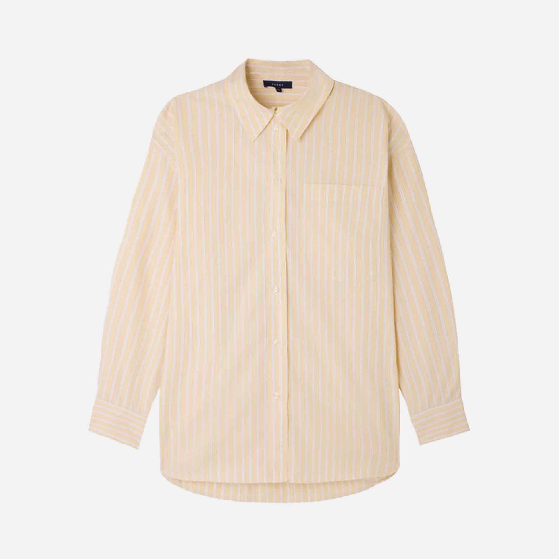 Carlotta Shirt Jaune/Ecru