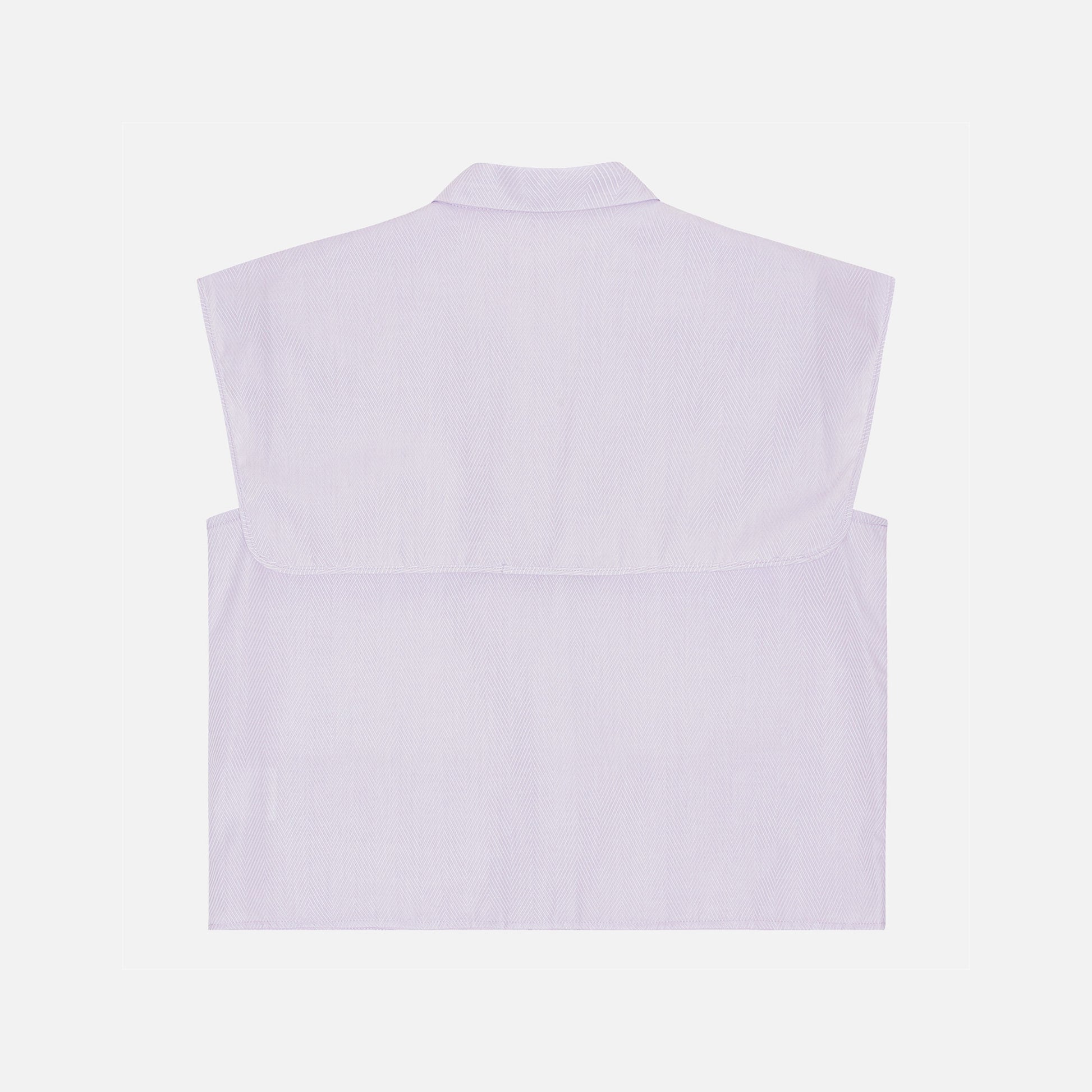 Christelle Shirt Light Purple Herringbone