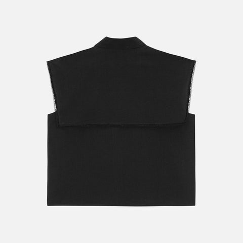 Christelle Seersucker Shirt Black